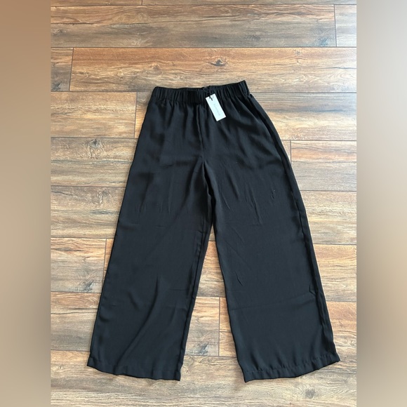 Dynamite Black Wide Leg Trousers - BNWT - Picture 2 of 3